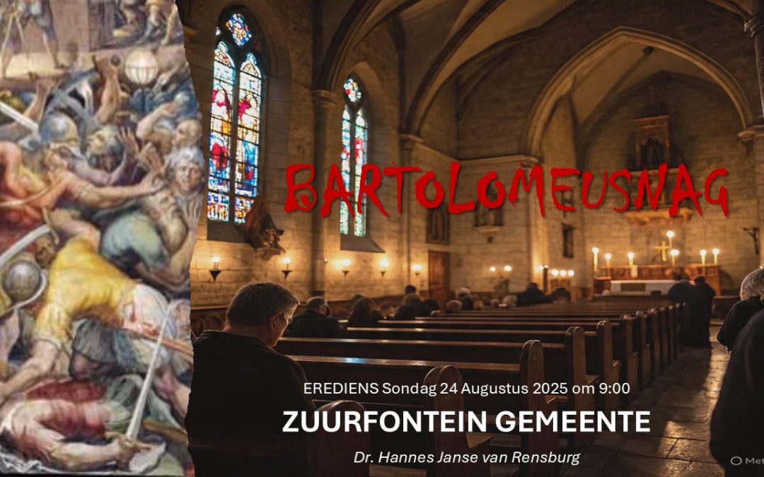 Bartolomeusnag ~ 1 Konings 19: 19-21