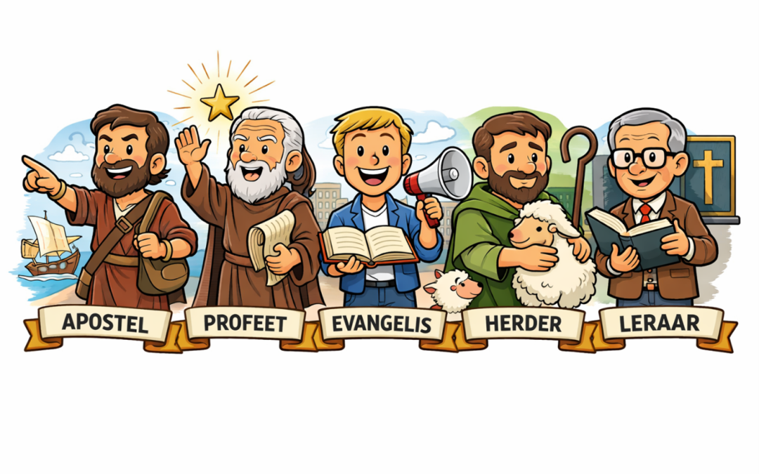 BYBELSTUDIE: Efesiërs 4: 11 ~ Christus se gawes aan die kerk